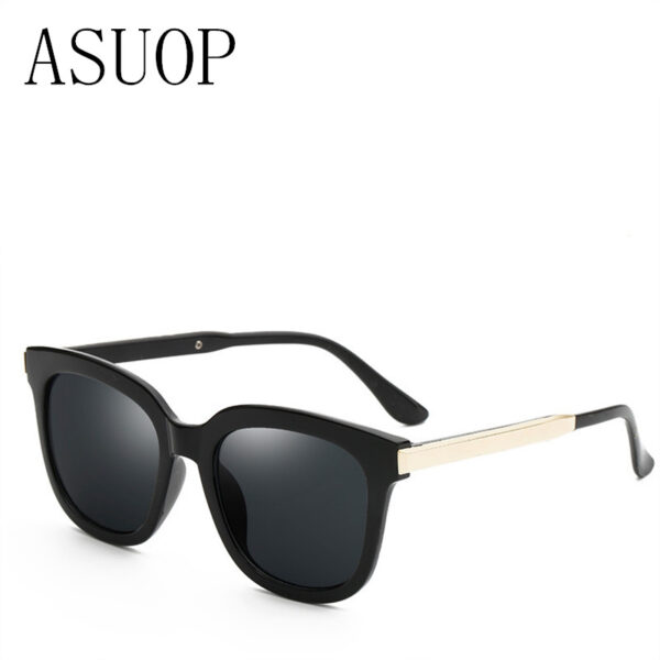 ASUOP new fashion ladies sunglasses classic high-end brand design square men's sunglasses UV400 large frame popular glasses