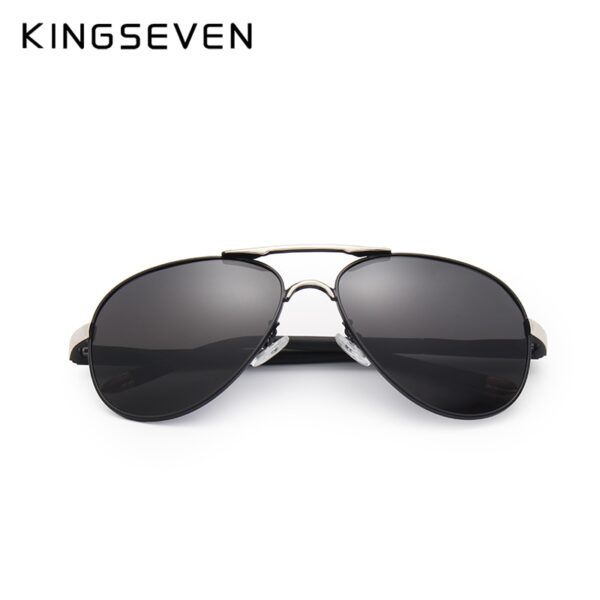 KINGSEVEN Polarized Sunglasses Men Brand Polaroid Lens Reflective Coating Driving Sunglasses Vintage Male Eyewear N7503 4