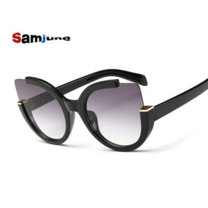 Samjune, Luxury Cat Eye Sunglasses, Women Brand Designer Vintage Fashion Driving Sun Glasses