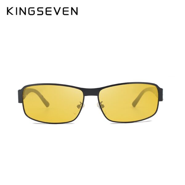 KINGSEVEN Yellow Polarized Sunglasses Men Women Night Vision Goggles Driving Glasses Driver Aviation Polaroid Sun Glasses UV400 4