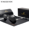 KINGSEVEN Men's NEW Fashion Sunglasses Polarized Mirror Lens Eyewear Accessories Driving Sun Glasses Shades UV400