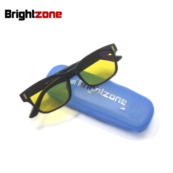 Brightzone New Anti-Fatigue & UV Blocking Blue Light Filter Stop Eye Strain Protection Gaming Style Frame Computer Glasses Men 4