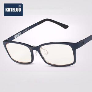 KATELUO 2020 Brand Anti Blue Light Glasses Unisex Computer Goggles Transparent Lens Eyeglasses