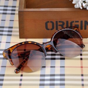 High-end Round Glasses for Women’s, Fashion Sunglasses International Brand Design, Retro Classic UV400