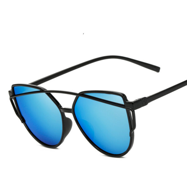 ASUOP  new fashion ladies sunglasses classic brand retro design men's glasses UV400 metal frame oval driving popular goggles 6
