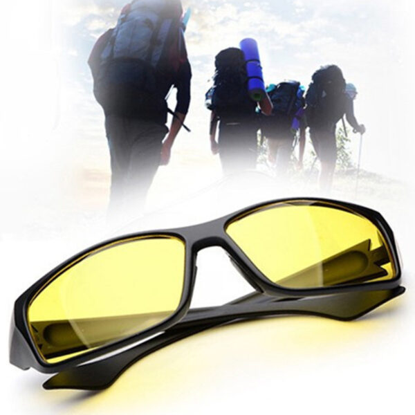 ASUOP New Fashion Men's Sunglasses Classic Brand Design Classic Retro Women's Glasses UV400 Yellow Night Vision Sunglasses 4